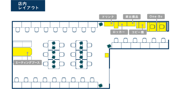 店内レイアウト